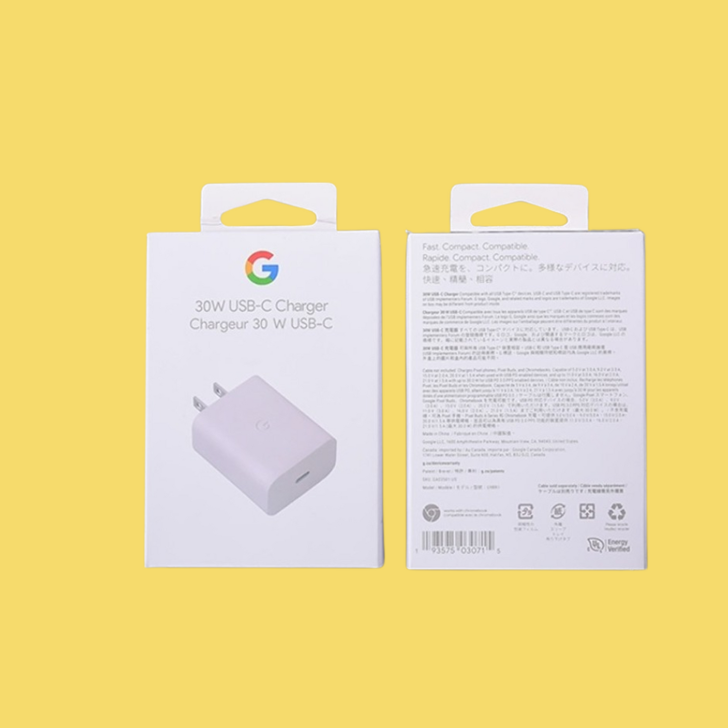 Google 30W USB Type-C Charger Adapter