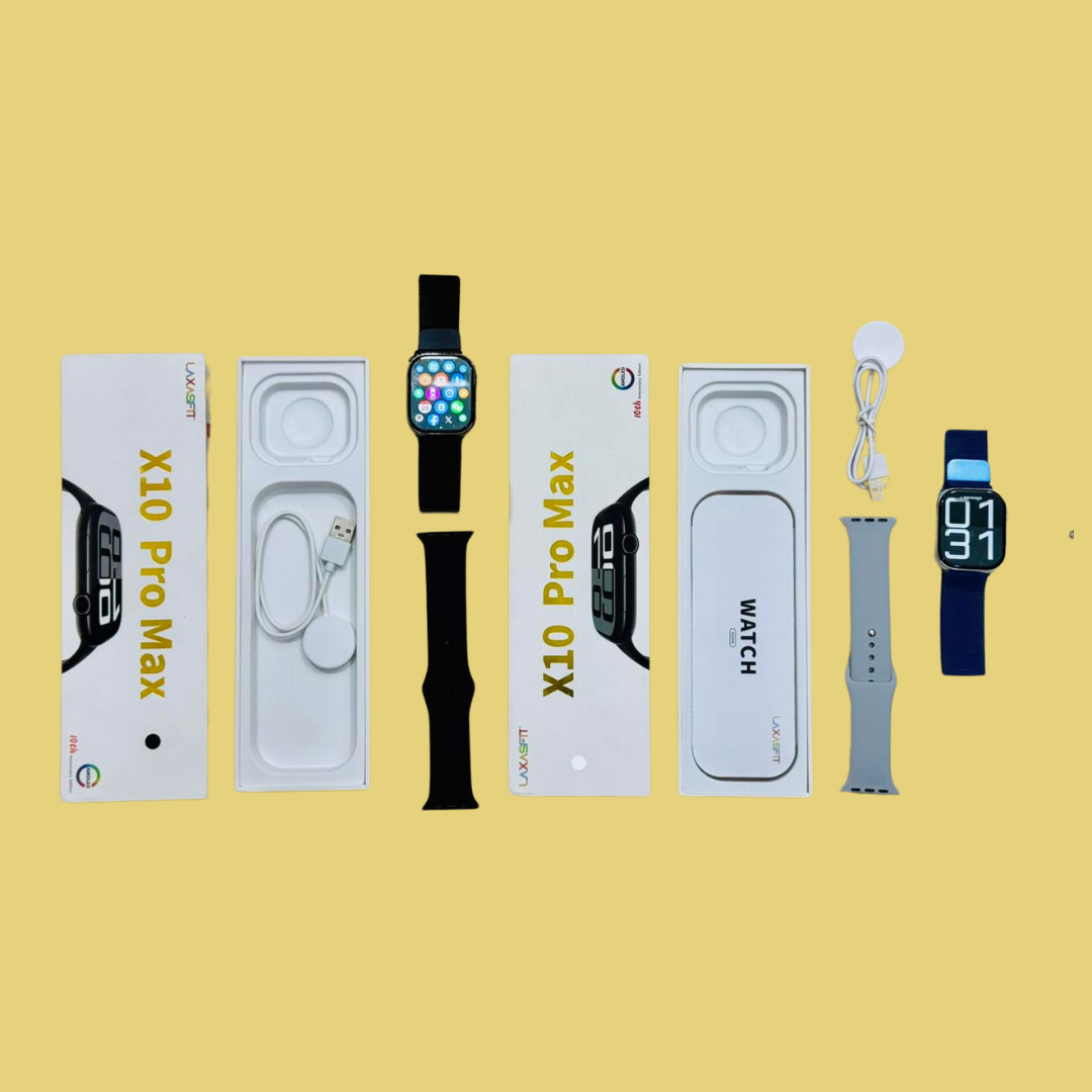 X10 Max Laxasfit Smartwatch (Always On Display)