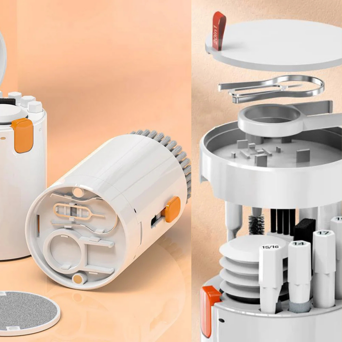 Multi-Functional Cleaning Kit – 20 in 1