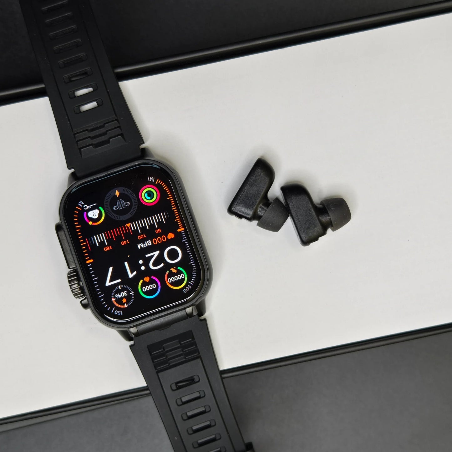 Kolobee American GT8 Buds Smart Watch + TWS – 2-in-1 Combo ✨