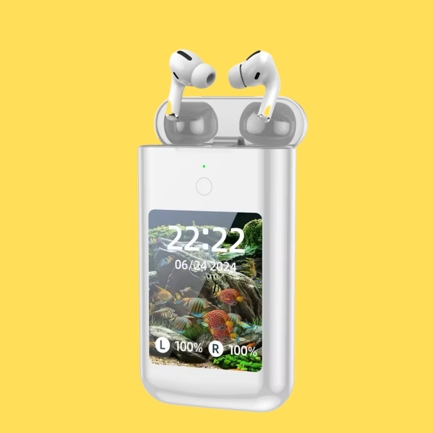 TF20 Carrying Treasure Ear Earbuds Touch Screen With Power Bank 8000 mAh