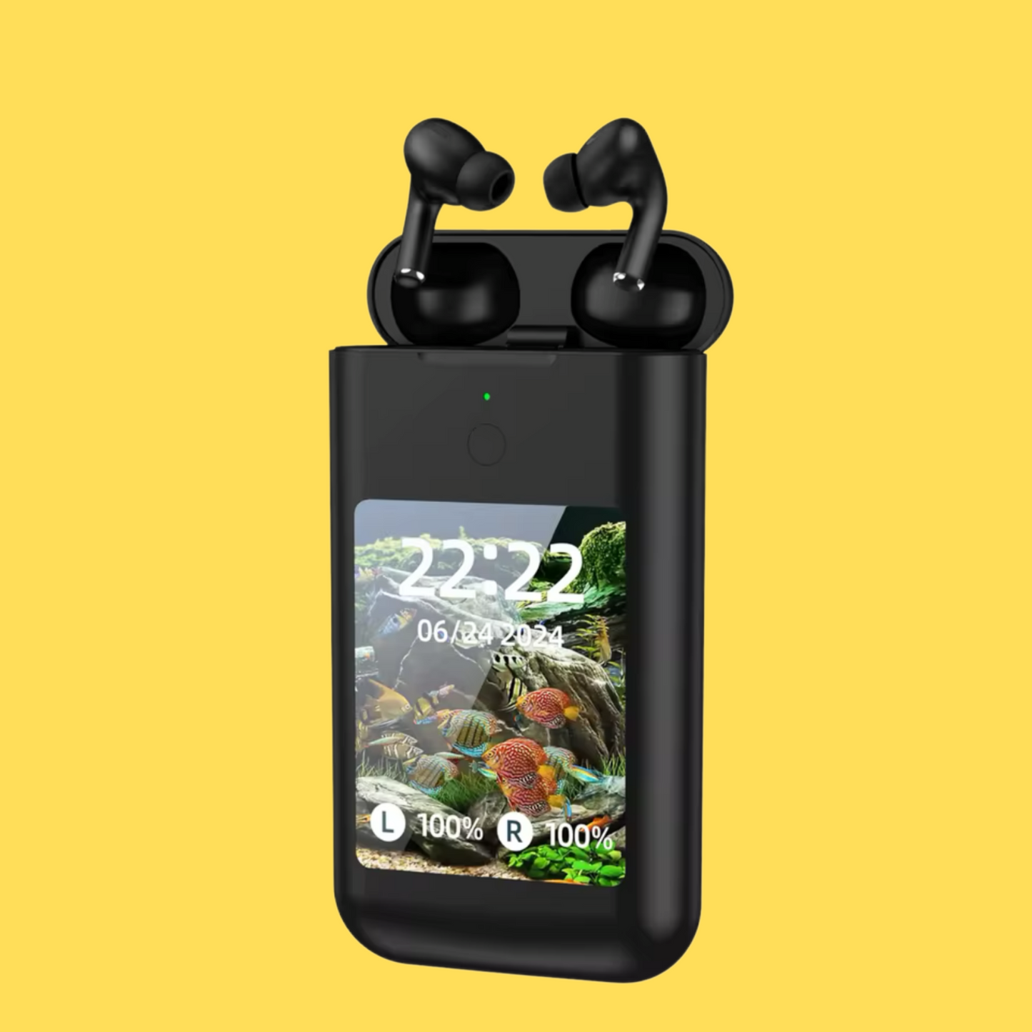 TF20 Carrying Treasure Ear Earbuds Touch Screen With Power Bank 8000 mAh