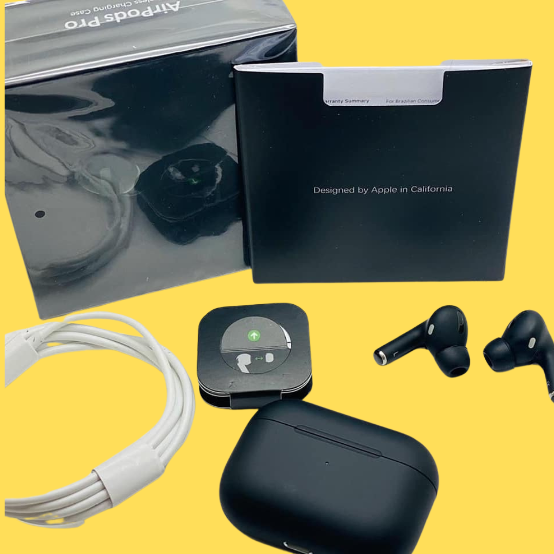Airpods Pro 2 Matte Black (Premium)