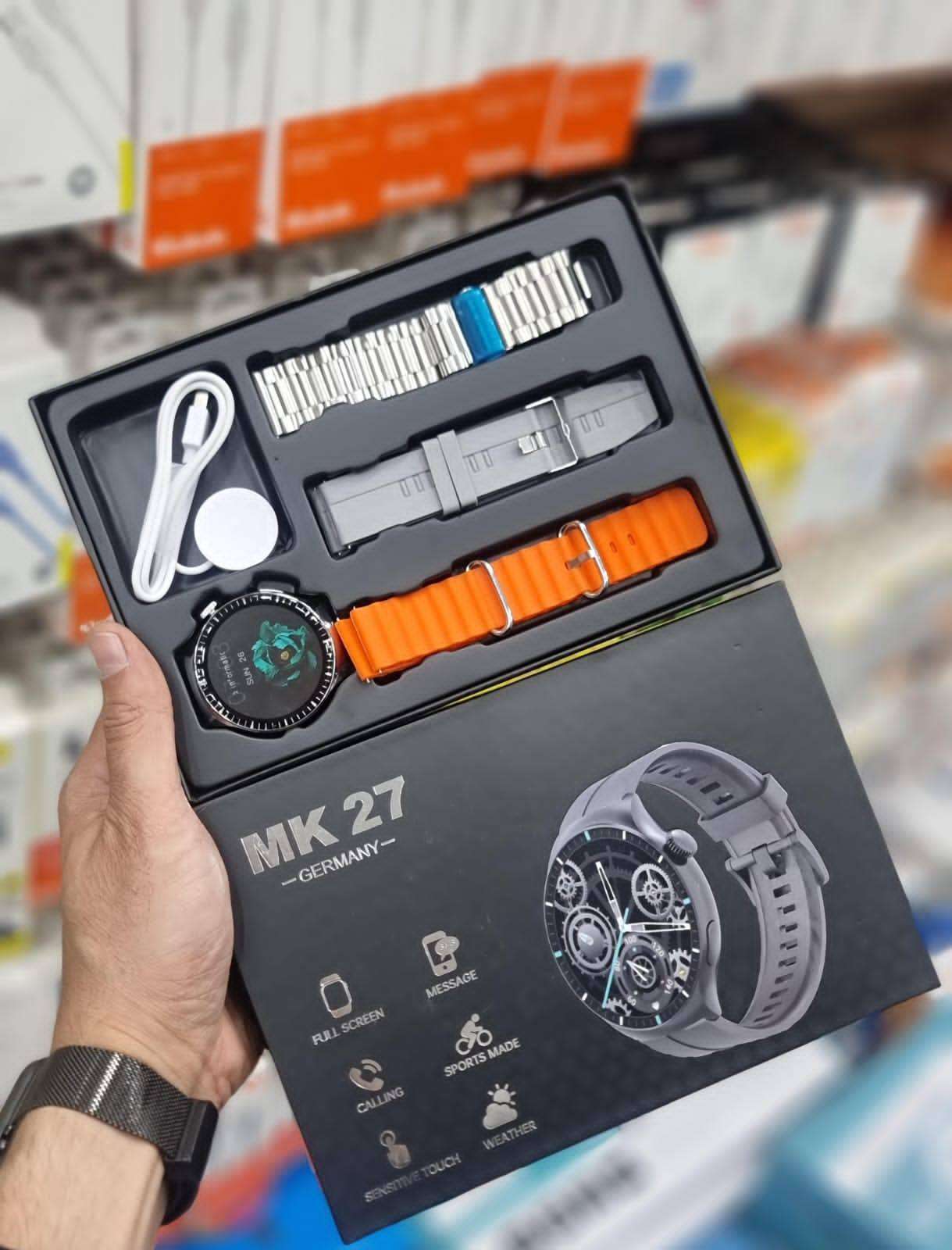 MK 27 Smartwatch – German Design, Smart Performance 🇩🇪