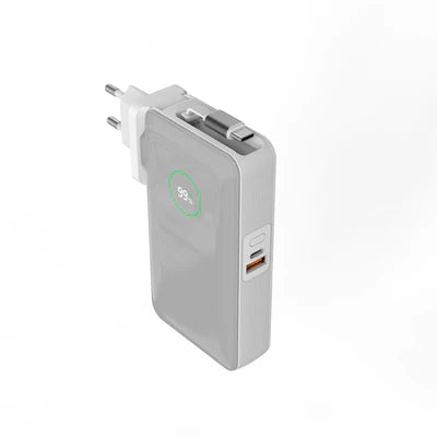 WiWU 10000mAh PD35W Power Bank Charger ( 3 in 1 )