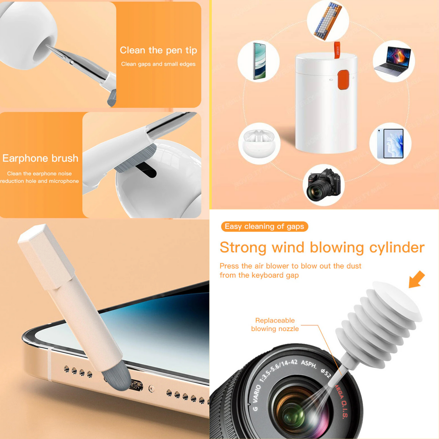 Multi-Functional Cleaning Kit – 20 in  1