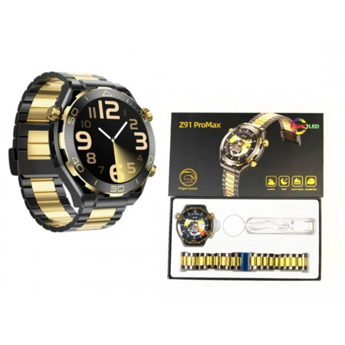 Z91 Pro Max Smart Watch 2026 | 2.02" HD Display Bluetooth Calling Fitness Smartwatch