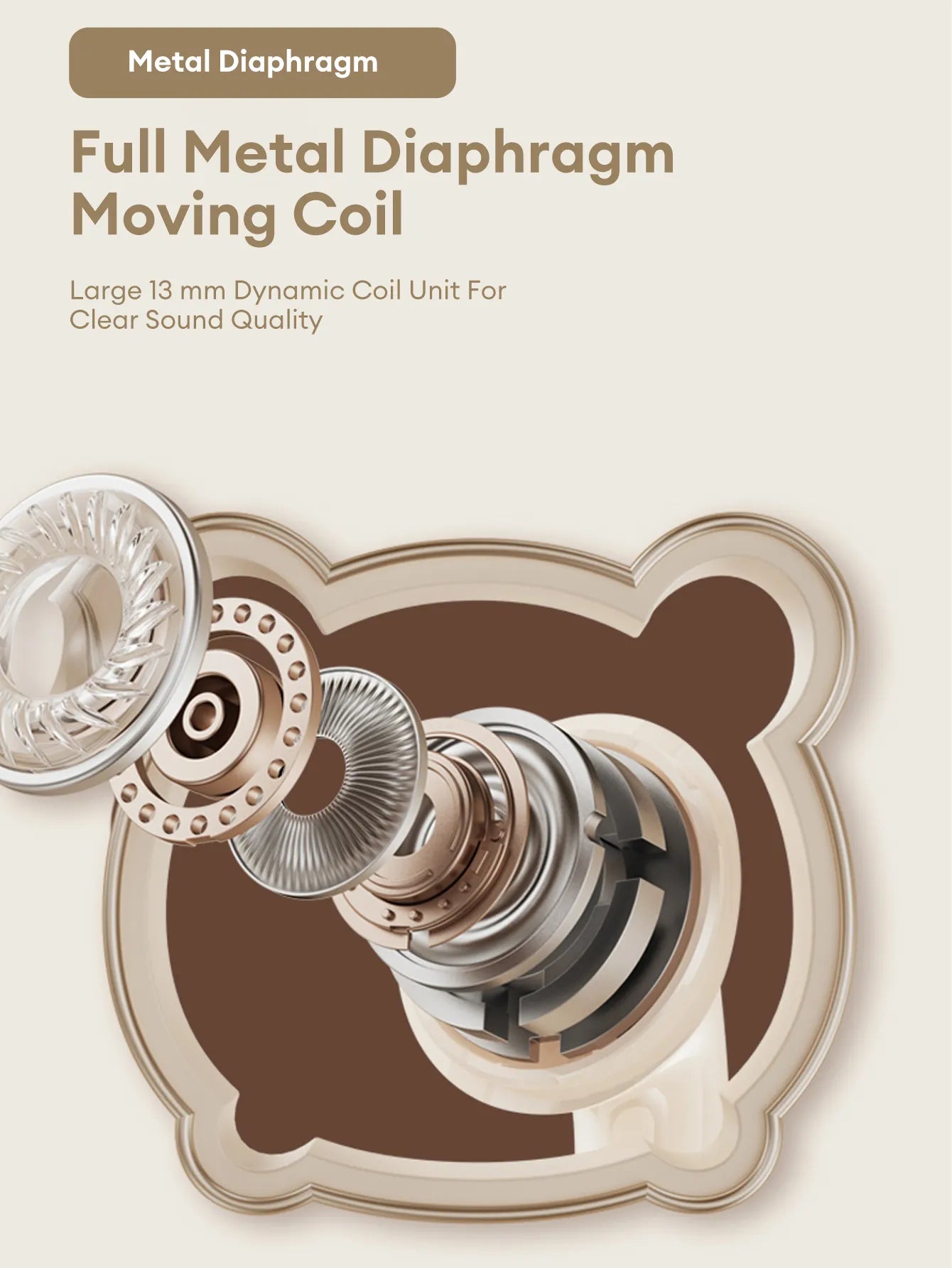 Disney YP-06 Wireless Earphones – Quad Mic 🎧✨