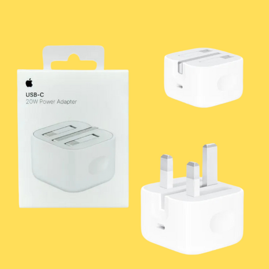 Apple Adapter 20W Fast Charging for iPhone & iPad