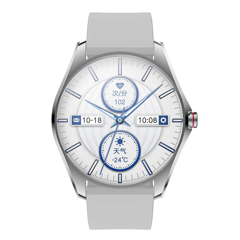 V36 Ultra Thin Smart Watch (Always On Display) – Smart, Slim & Stylish