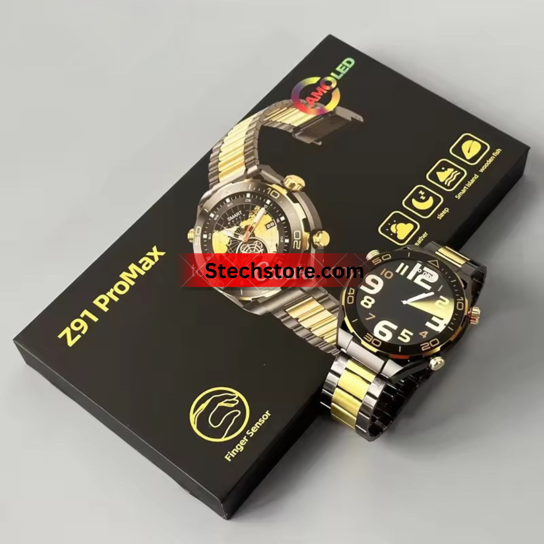 Z91 Pro Max Smart Watch 2026 | 2.02" HD Display Bluetooth Calling Fitness Smartwatch