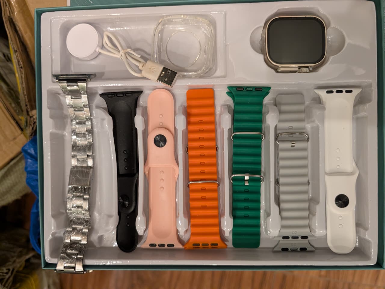 Watch Ultra 7 in 1 (Always On Display) With Free Case