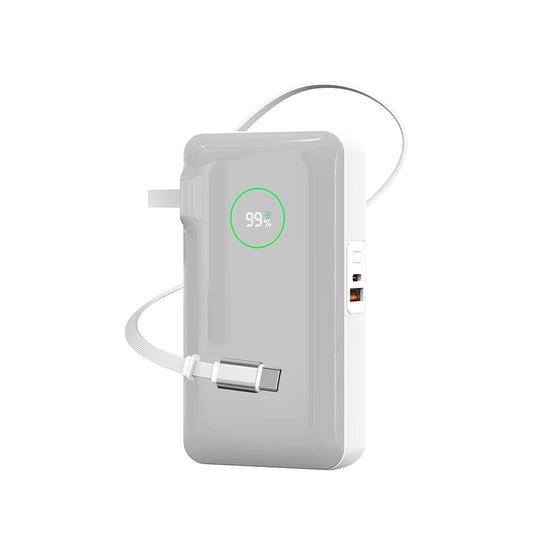 WiWU 10000mAh PD35W Power Bank Charger ( 3 in 1 )