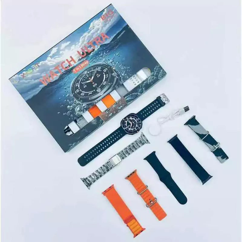 Ultra with 7 Interchangeable Straps (Always on Display)